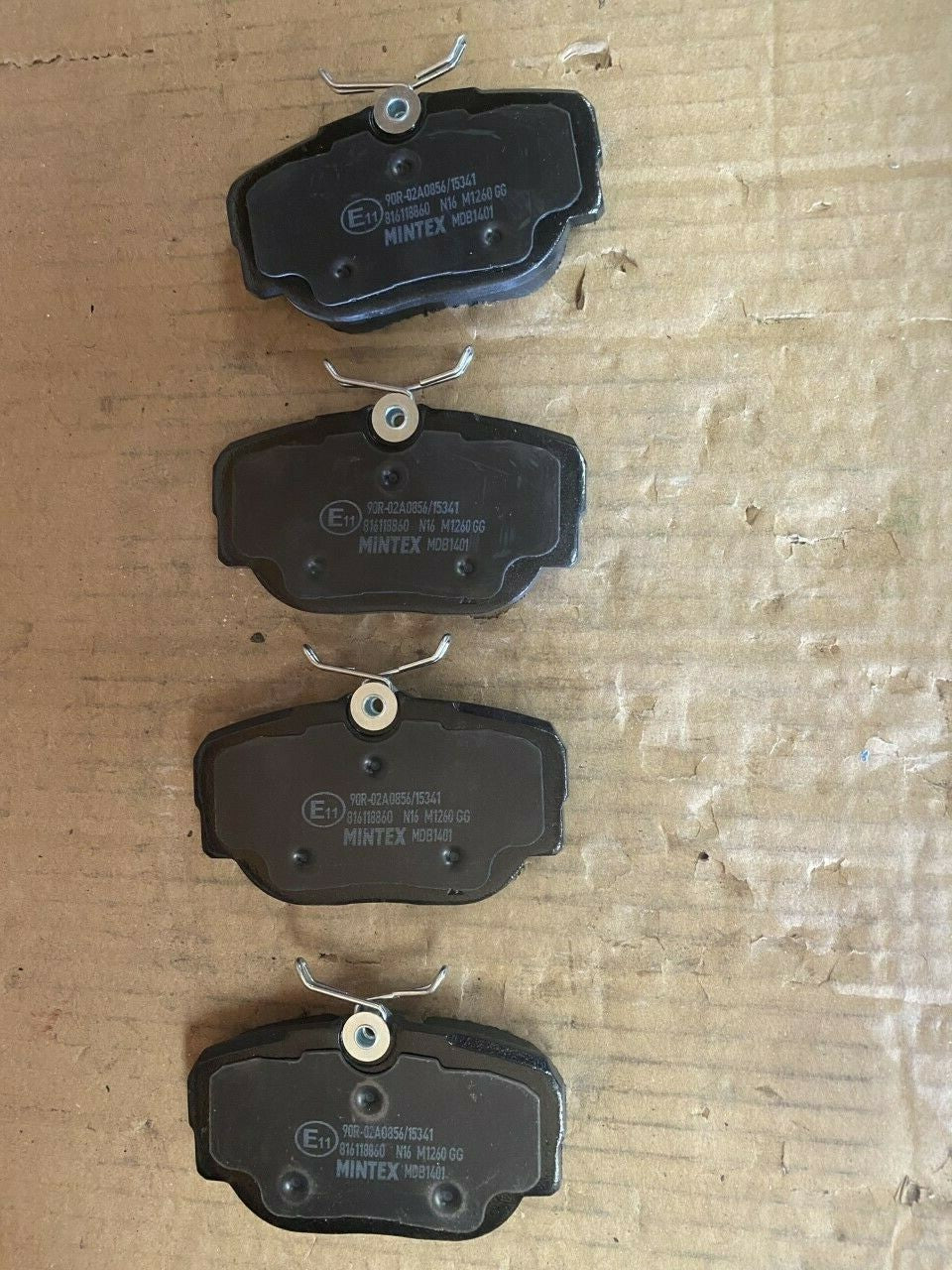 Mintex MDB1401 Front Brake Pad Set fits BMW