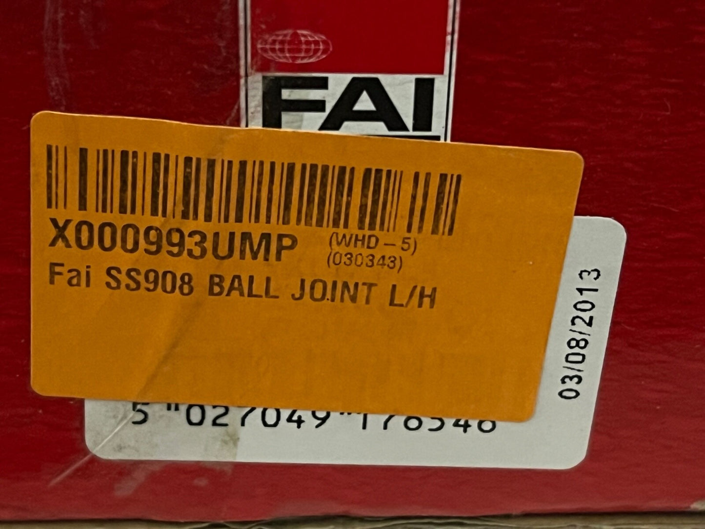 FAI SS908 Ball Joint fits MG MGF TF ZT Saloon Zt-T Estate