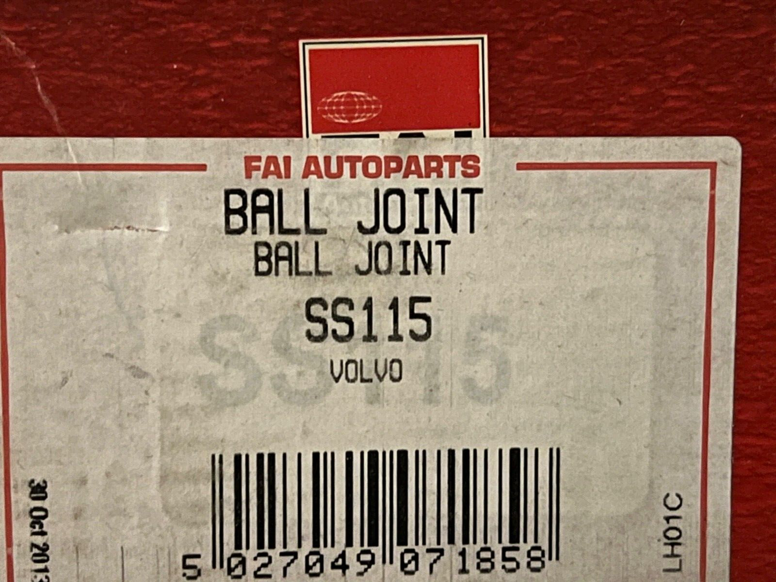 FAI SS115 Ball Joint fits Volvo