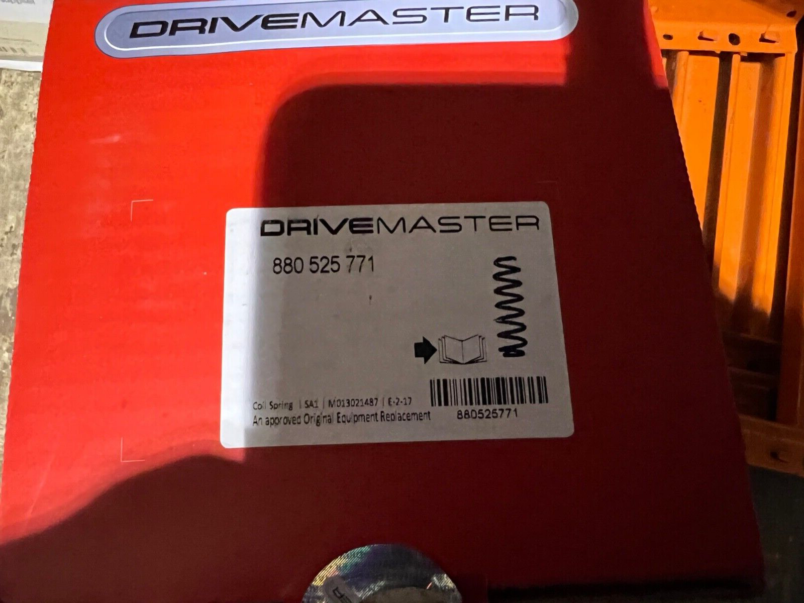 Drivemaster 880525771 Rear Coil Spring fits TOYOTA YARIS (_P1_) 1999-2005