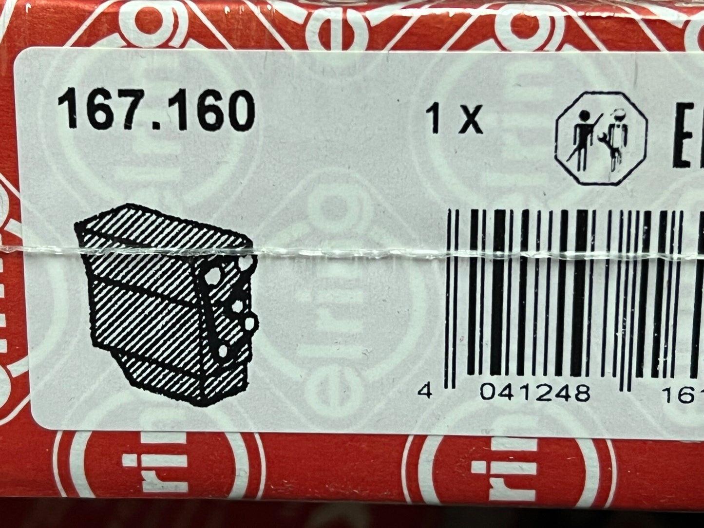 ELRING 167.160 Head GASKET WITH BOLTS Mercedes 541 010 78 20.