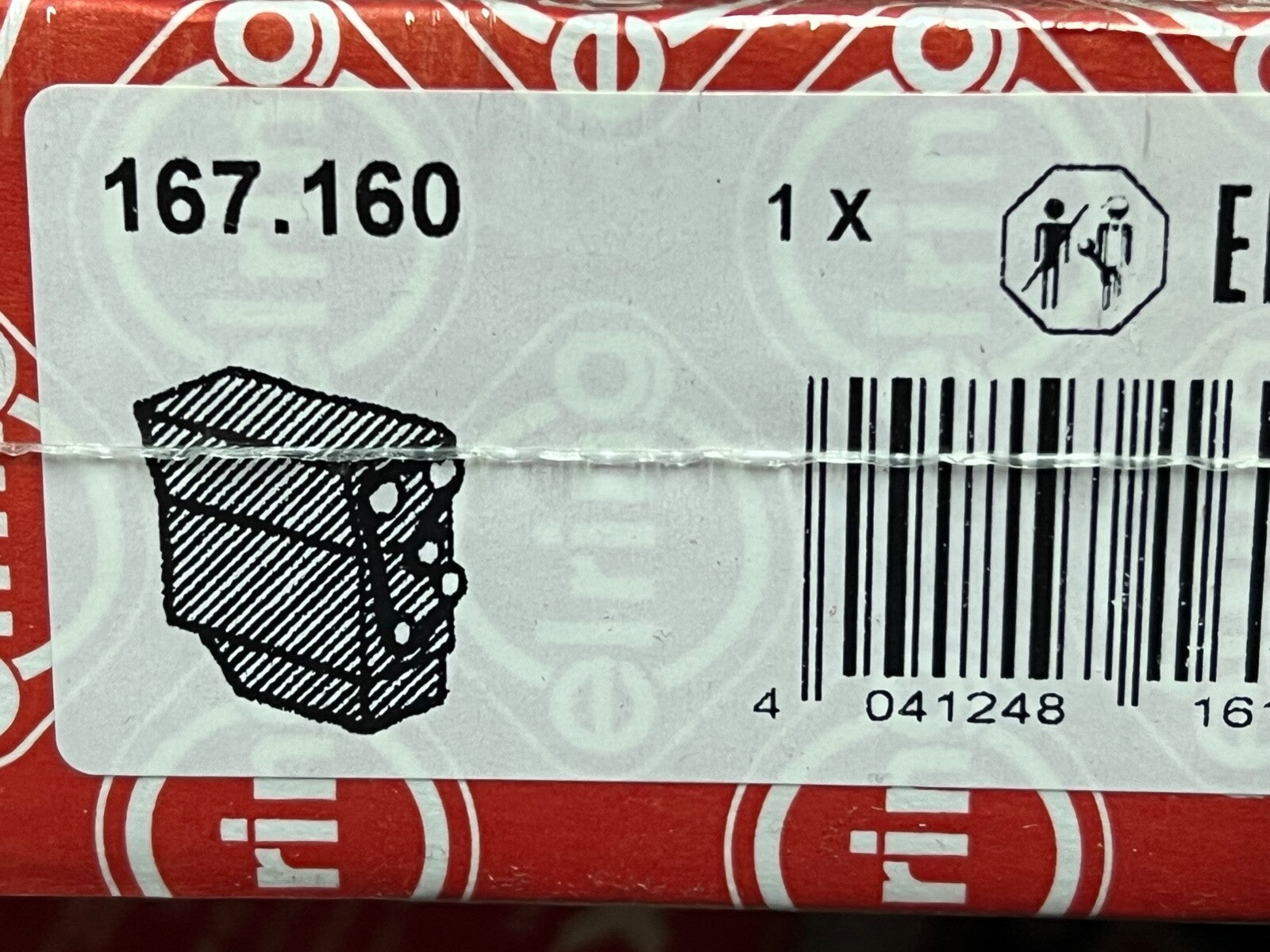 ELRING 167.160 Head GASKET WITH BOLTS Mercedes 541 010 78 20.