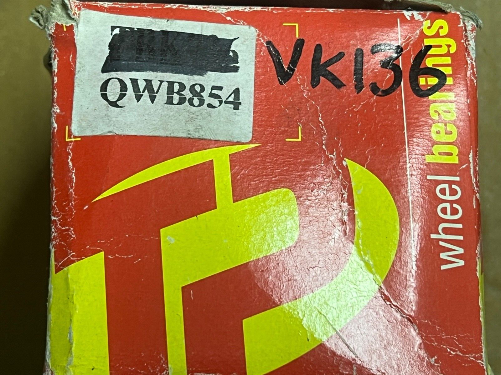 Trupart QWB854 Front Wheel Bearing fits Fiat