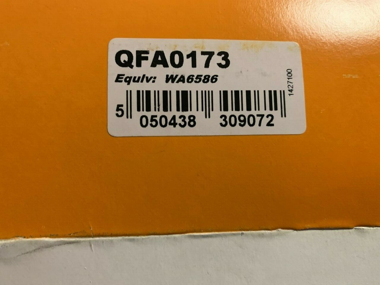Fiat  TJ Filters QFA0173 WA6586  Air Filter
