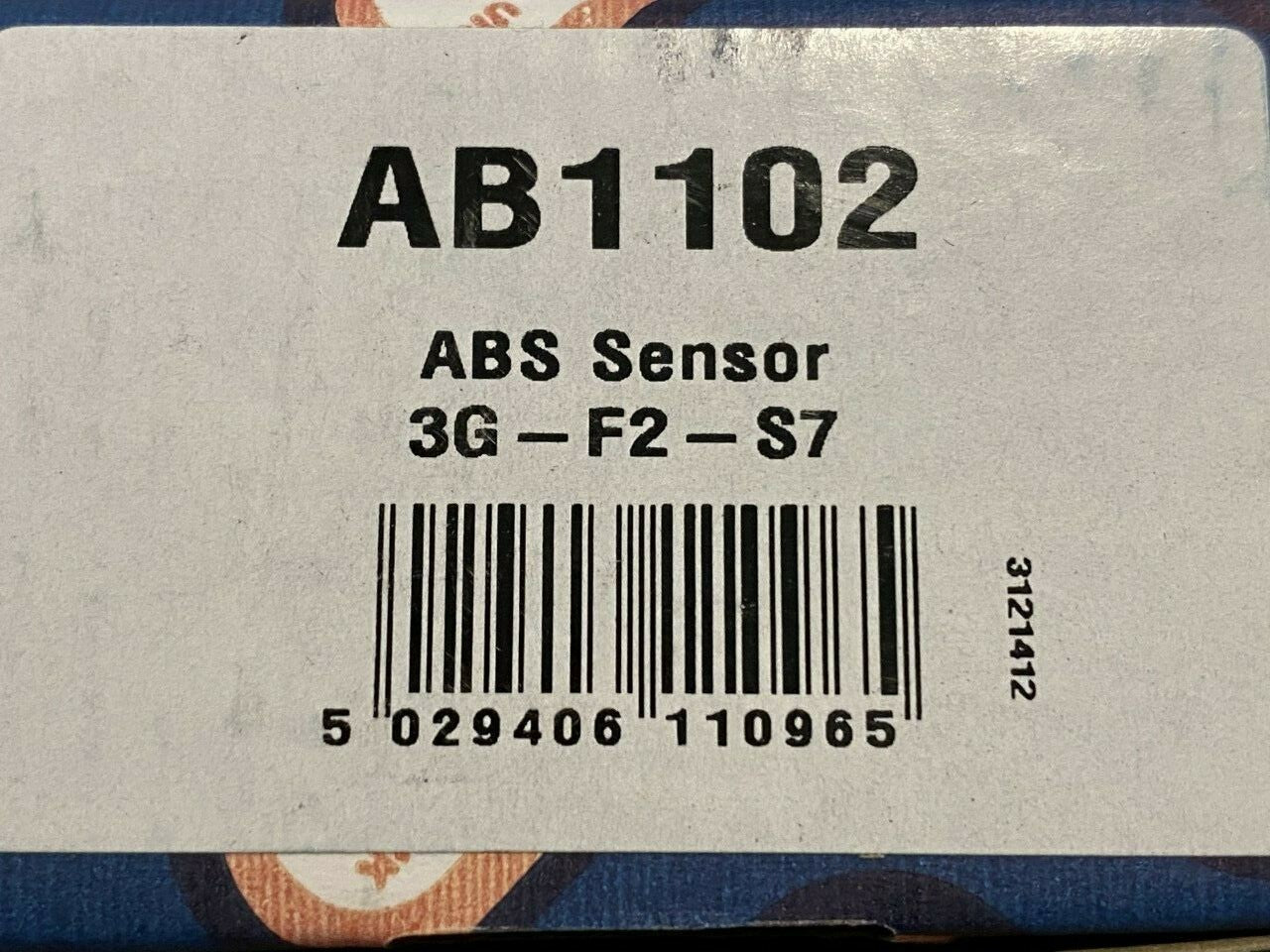 Fuel Parts AB1102 ABS Wheel Speed Sensor fits BMW