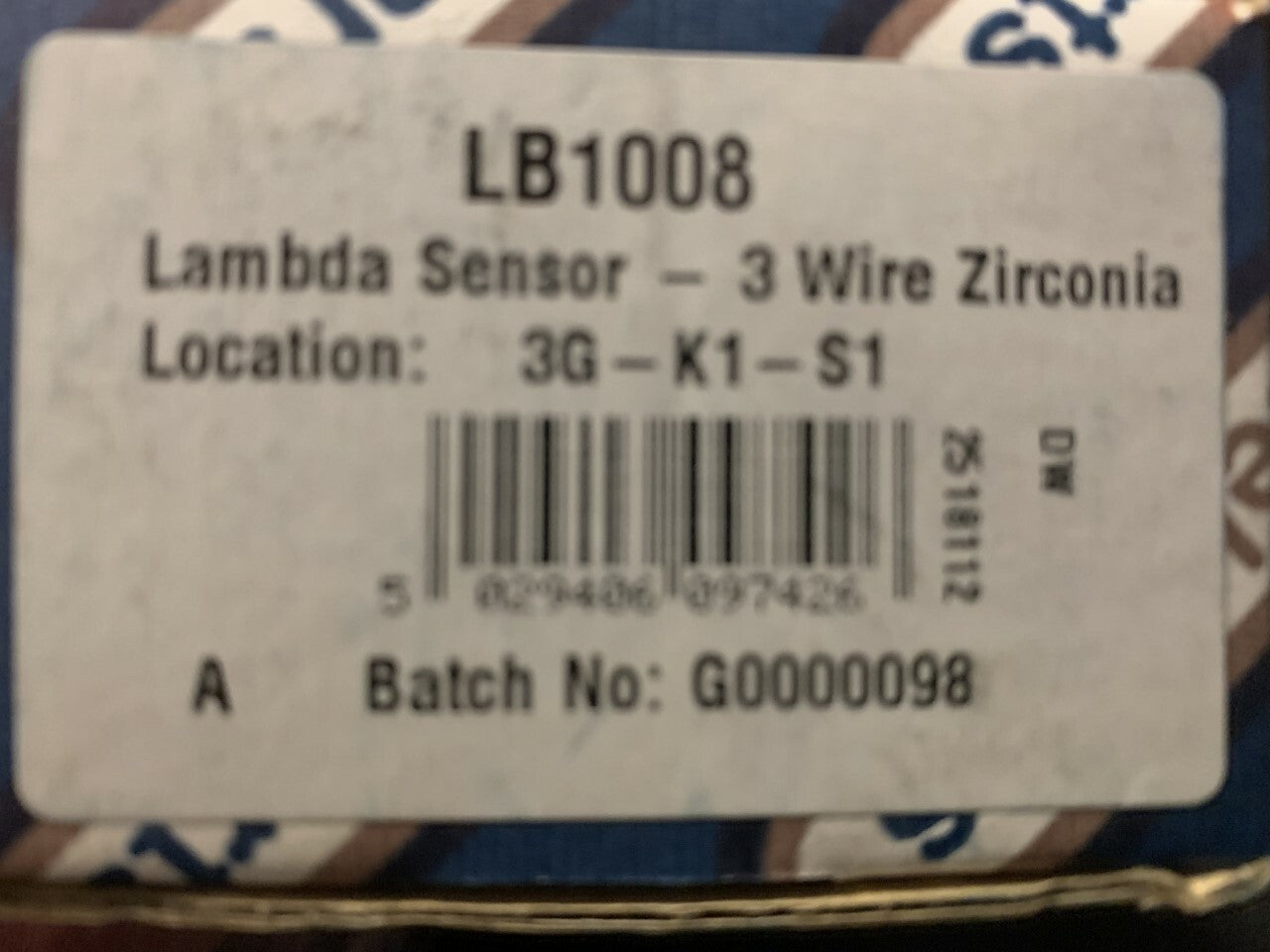 Fuel Parts LB1008 Lambda Sensor Oxygen o2 Sensor fits Renault Vauxhall