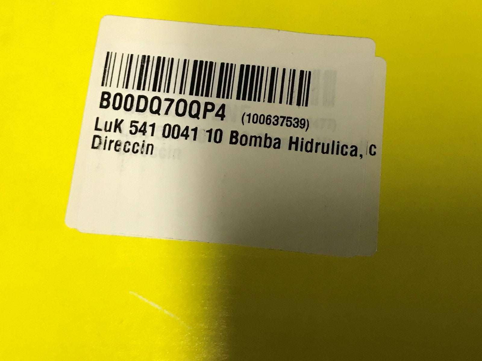 Power Steering Pump fits Mercedes E Class E420 E400 SL500 LUK 541004110