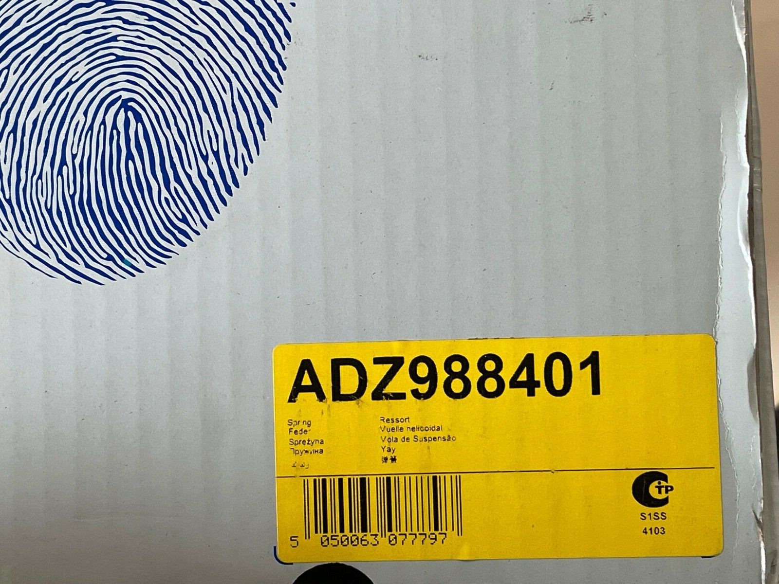 Blue Print ADZ988401 Rear Coil Spring fits Isuzu