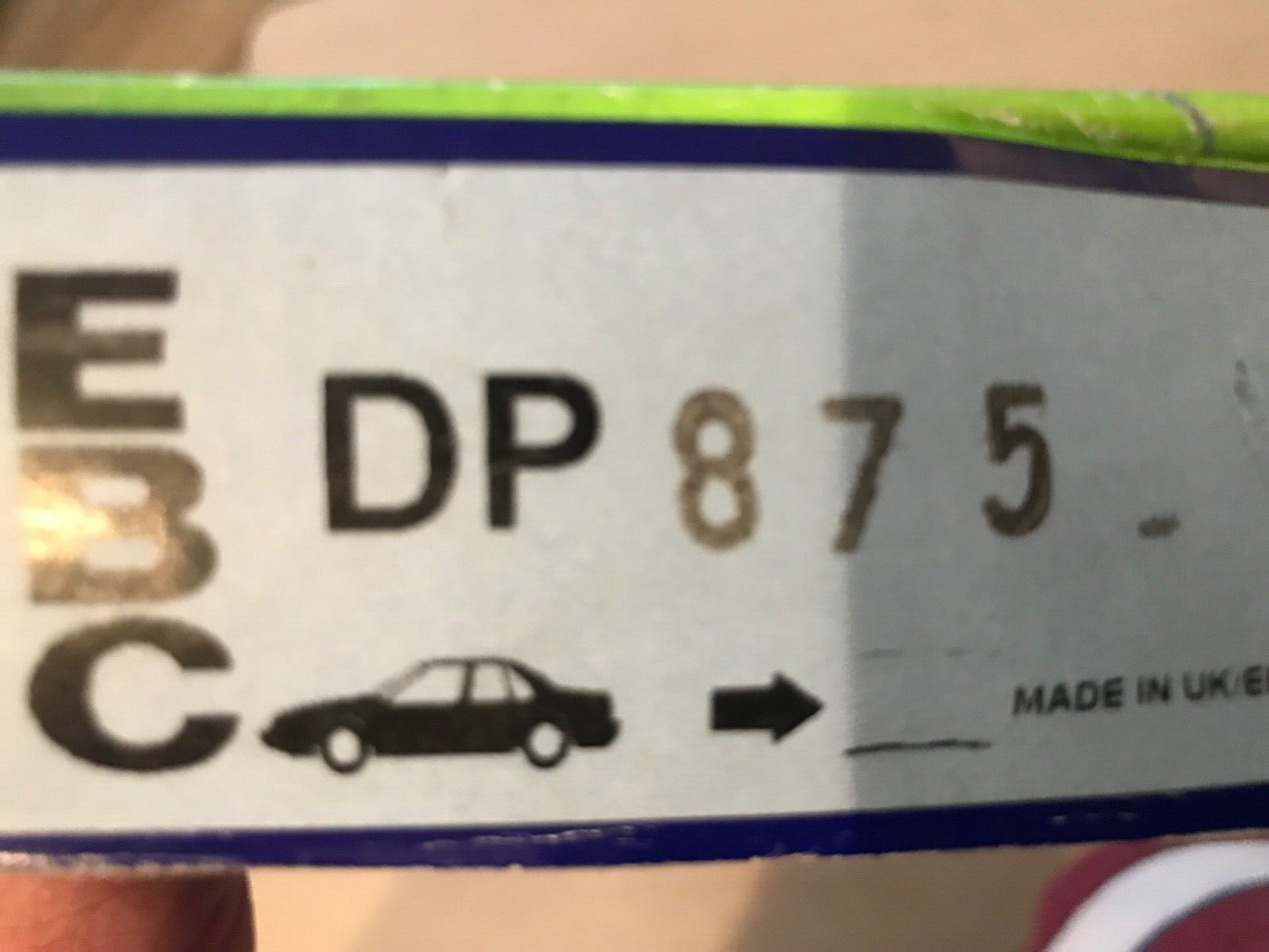 EBC DP875 Rear Brake Pad Fits Lexus LS400