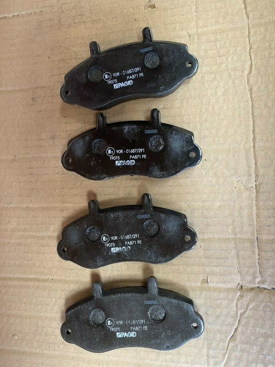Hella-PAGID 8DB355019-321 Front Brake Pad Set fits Opel Vauxhall Renault