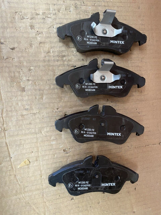 Mintex MDB2688 BBP1588 Front Brake Pad Set fits Mercedes