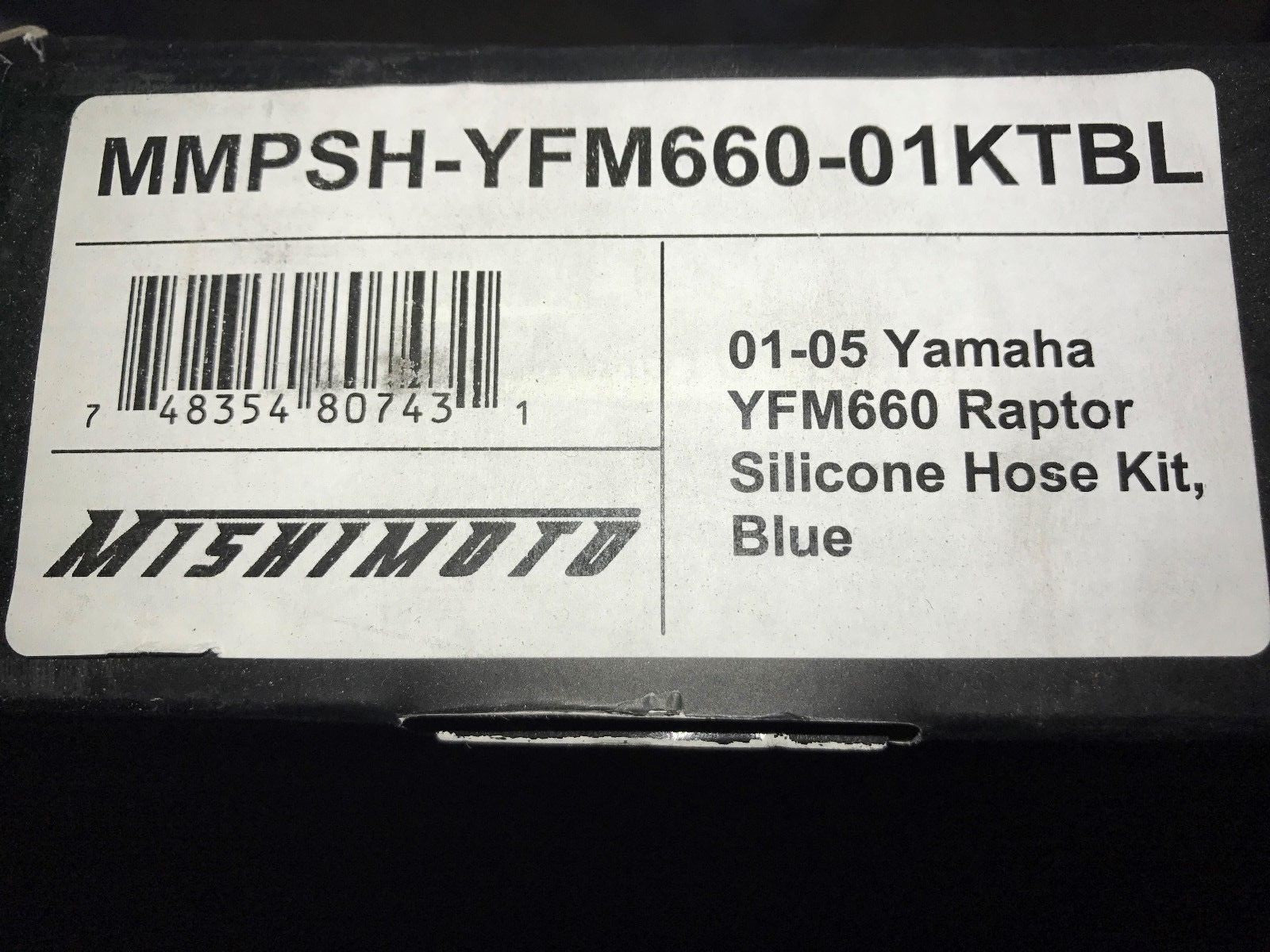 Mishimoto Powersports Silicone Hose Kit Blue Yamaha Quad MMPSH-YPM660-01KTMBL