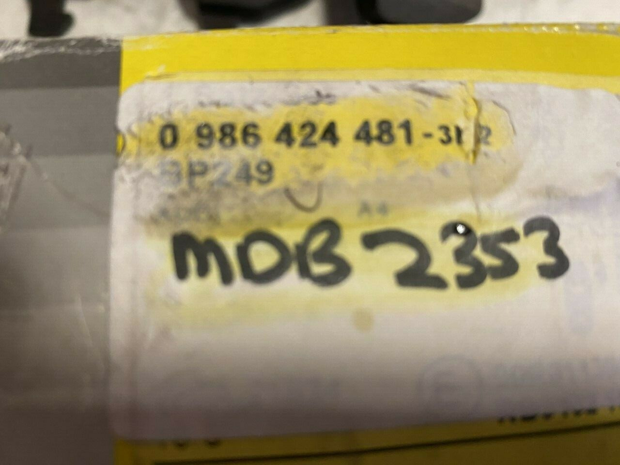 Bosch 0986424481 Brake Pad Set