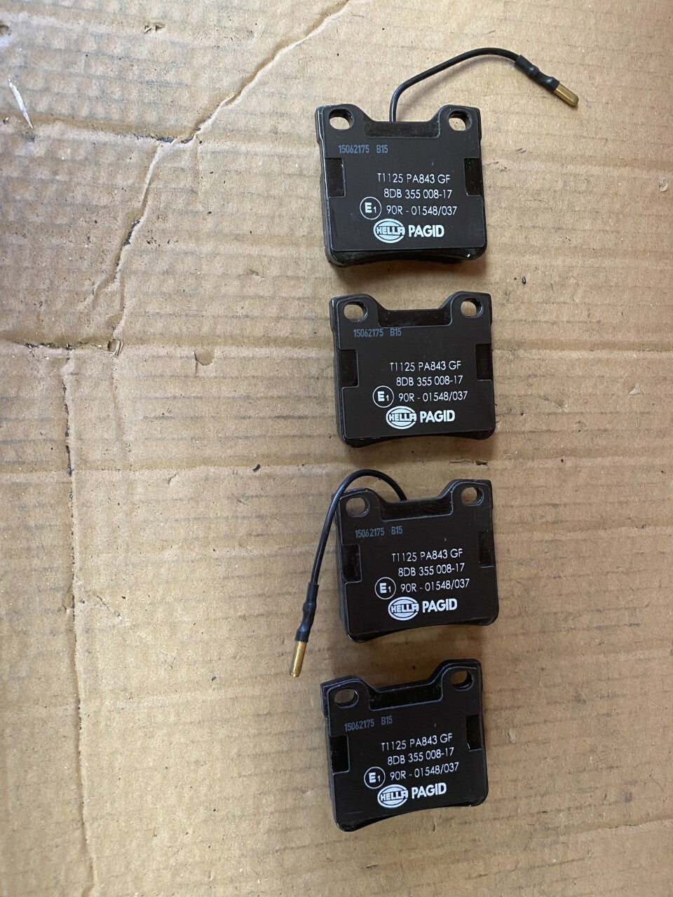 Hella-PAGID T1125 8DB355008-171 Rear Brake Pad Set fits Mercedes