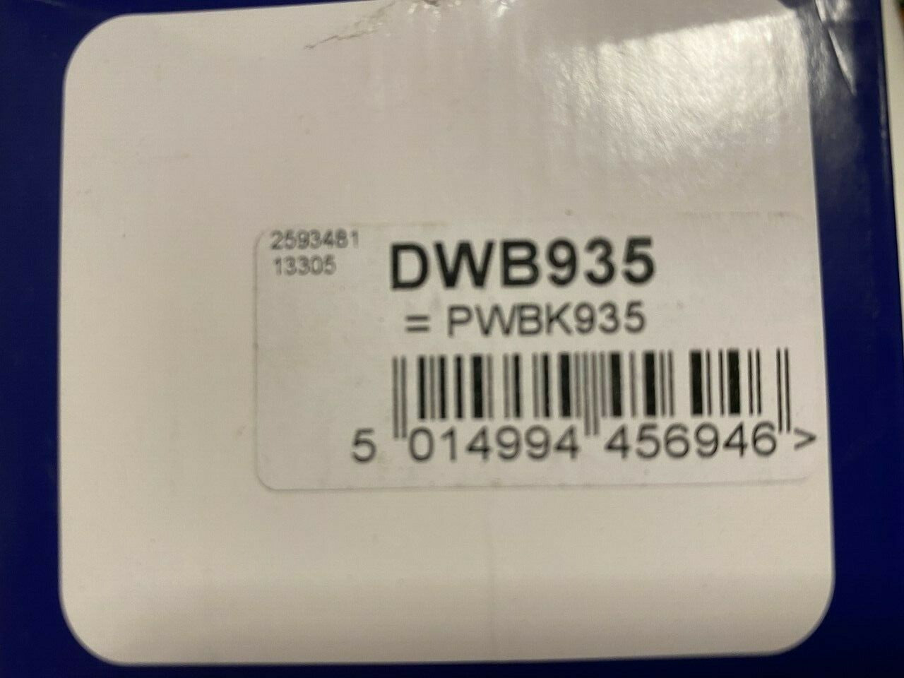 DWB935 Wheel Bearing Kit