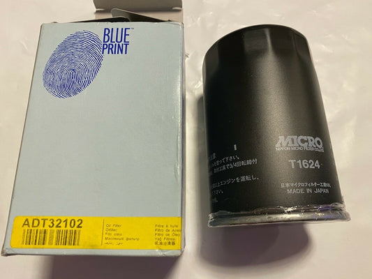 Blue Print ADT32102 Oil Filter fits Daihatsu VW Volkswagen Toyota