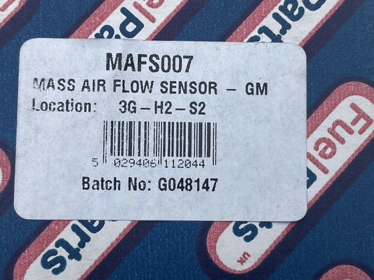 Fuel Parts MAFS007 Air Flow Meter fits Vauxhall Opel