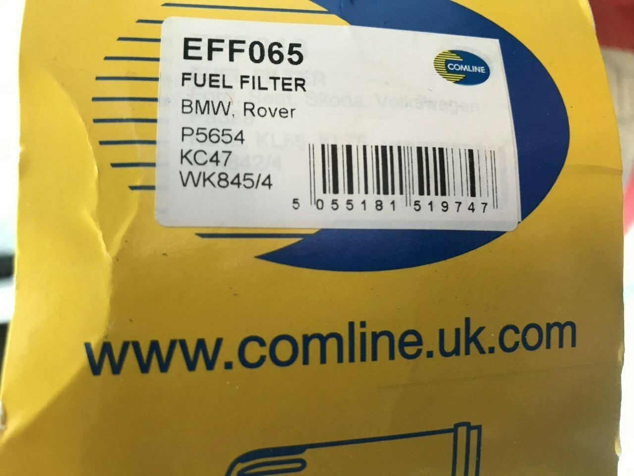 BMW 3 Series BMW 5 Series Comline EFF065 Fuel Filter