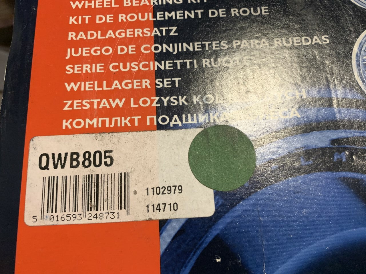 QH QWB805 Wheel Bearing Kit fits Rover