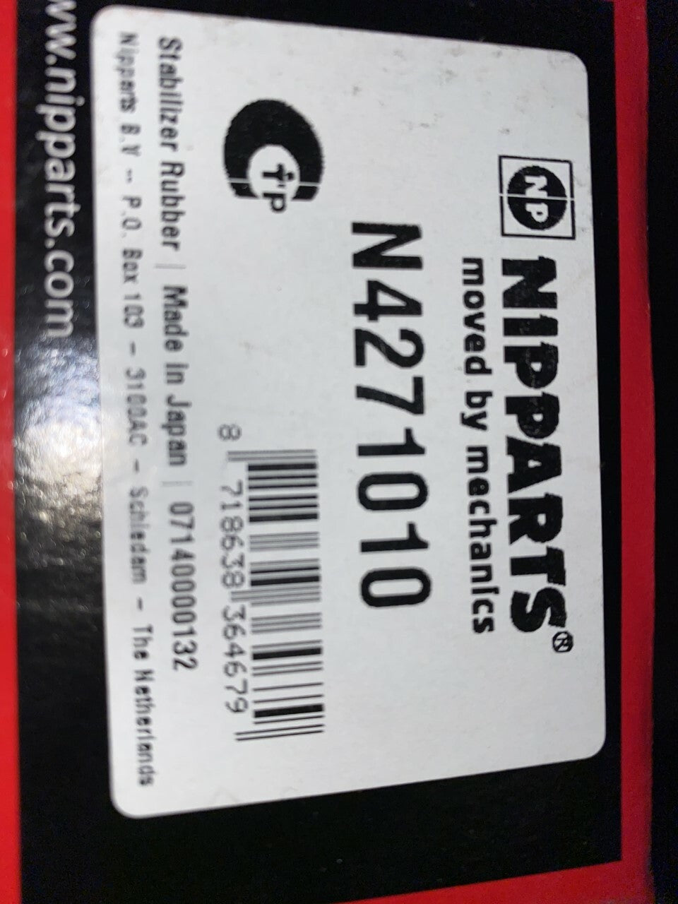 Nipparts N4271010 ADN18030 Anti Roll Bar/Stabilizer Bushing/Kitfits Nissan
