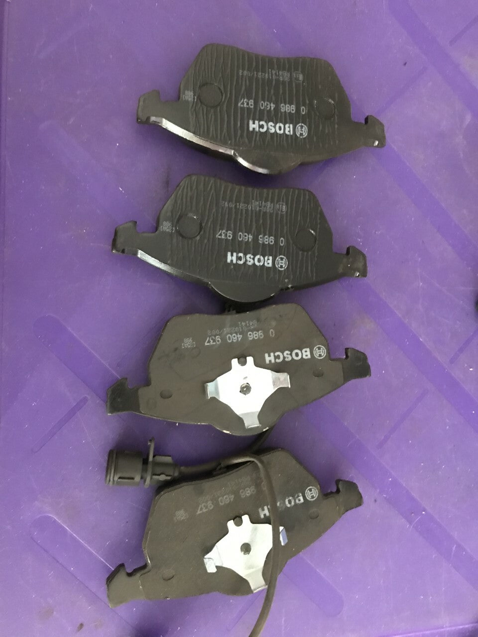 for Audi Bosch 0986460937 MDB1531 Brake Pad Set