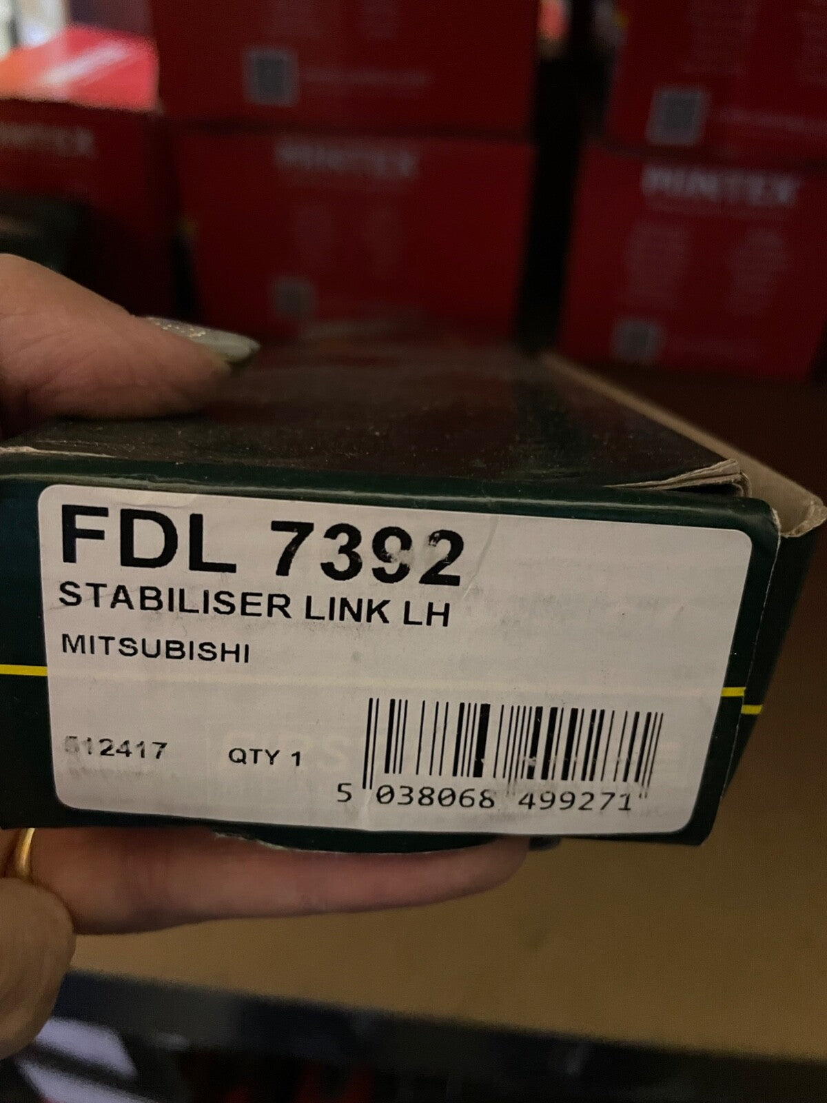 First Line FDL7392 Stabilizer Link Drop Link Near Side Left Hand fits BMW Mini