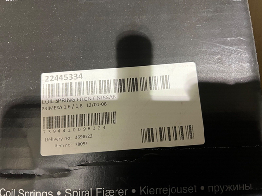 NF 22445334 4062035 Front Coil Spring fits Nissan Primera 2001-2008 1.6 1.8