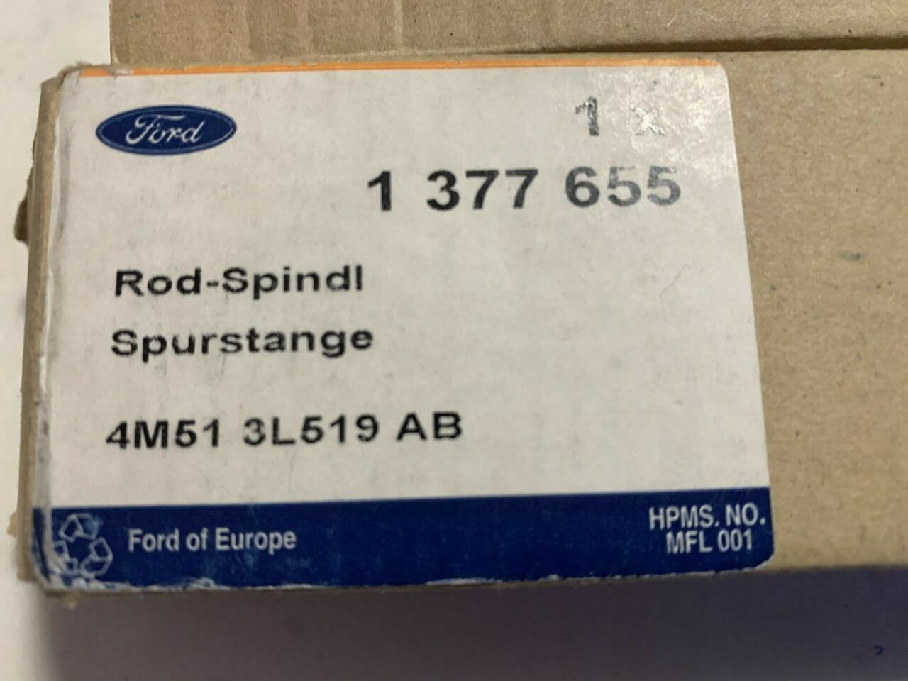 fits Ford 4M513L519AB 1377655 Genuine Ford Steering Inner Rack End