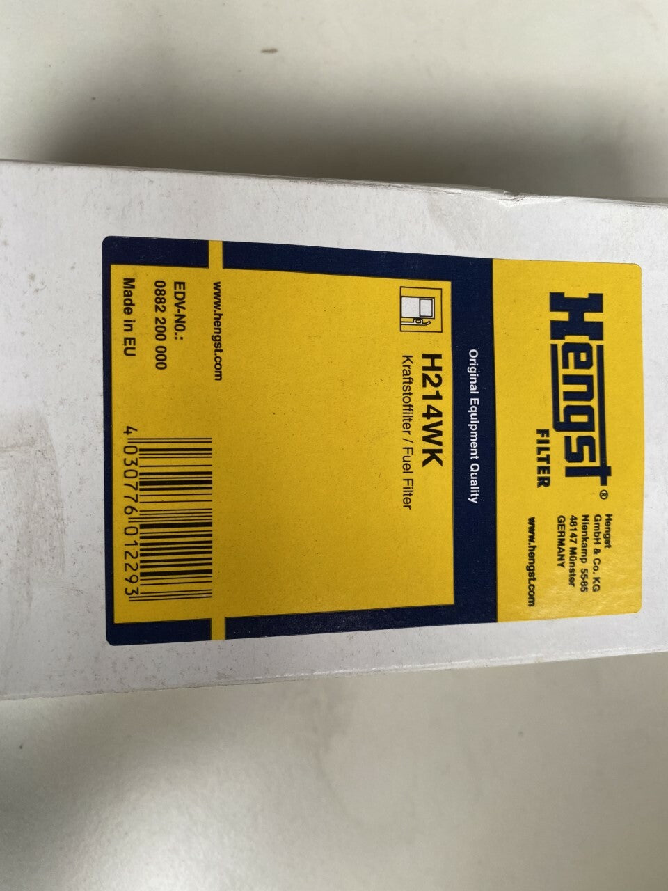 Hengst H214WK EFF169 Fuel Filter fits Ford