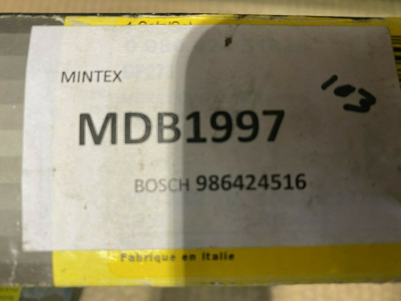 Bosch 0986424516 Brake Pad Set fits Mercedes VW Volkswagon