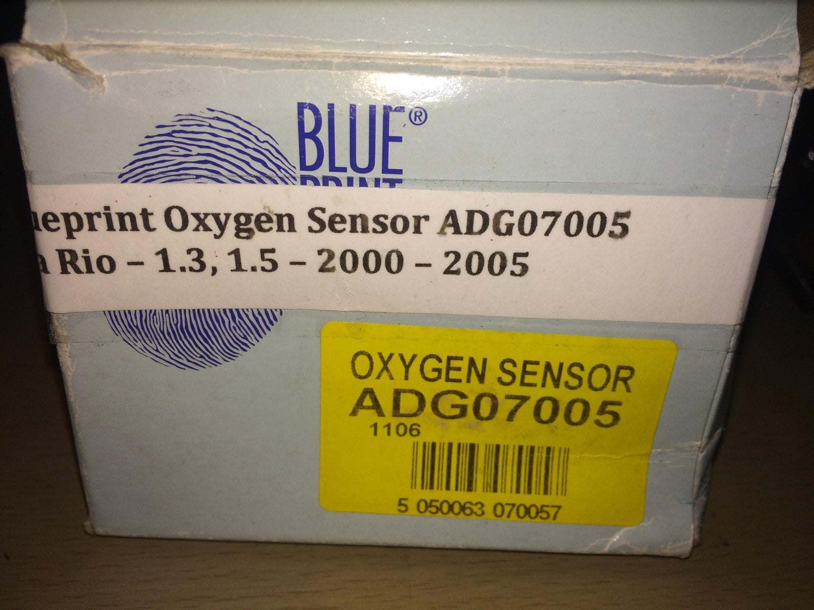 Lambda Sensor Oxygen o2 Sensor Kia Rio 02-05 1.3 1.5 Blue Print ADG07005
