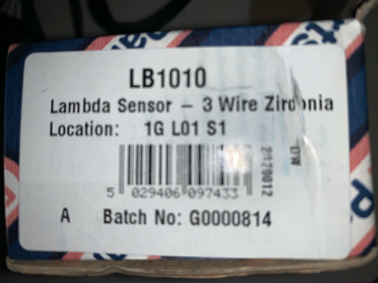 Fuel Parts LB1010 Lambda Oxygen o2 Sensor fits Renault Vauxhall Opel
