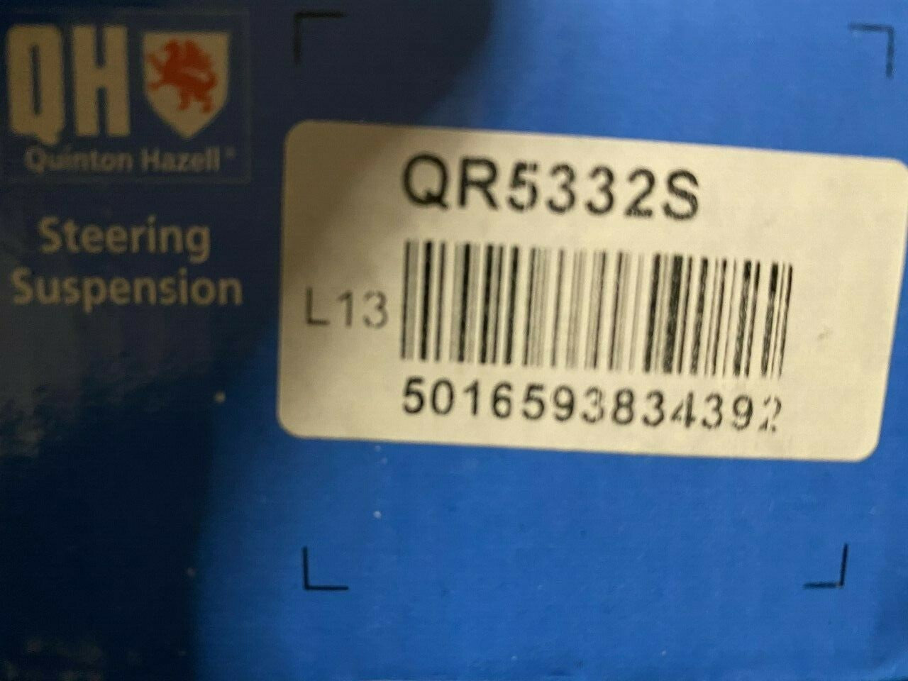 QH QR5332S Tie Rod Inner Rack End fits Renault