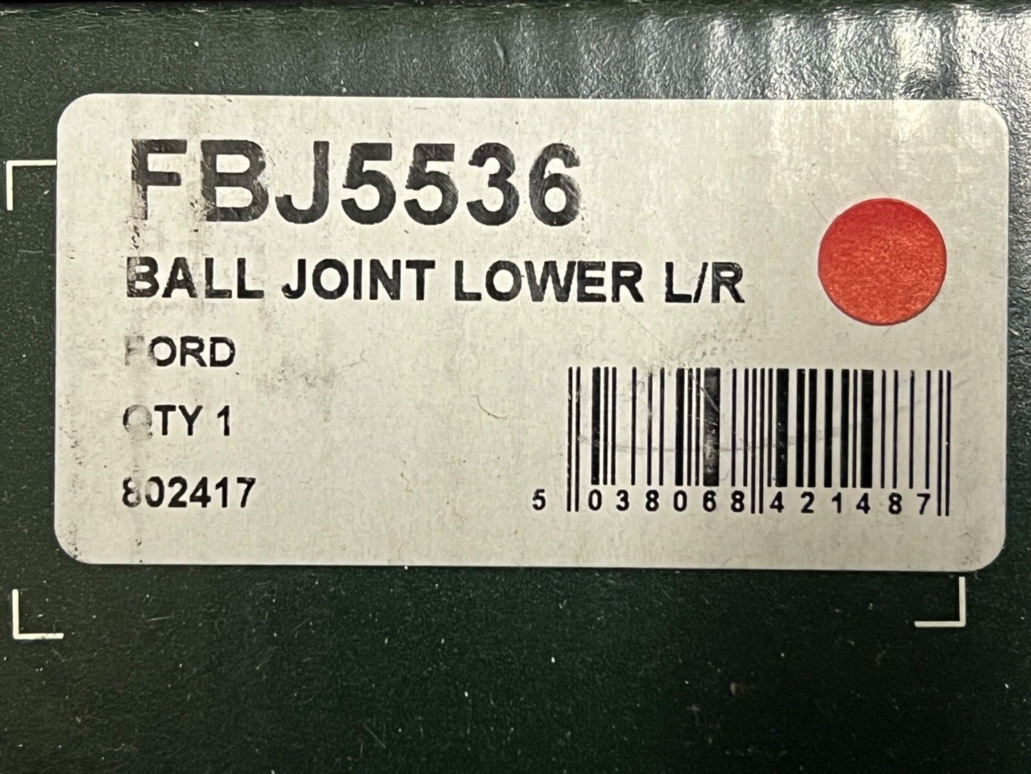 First Line FBJ5536 Lower Ball Joint fits Ford Volvo