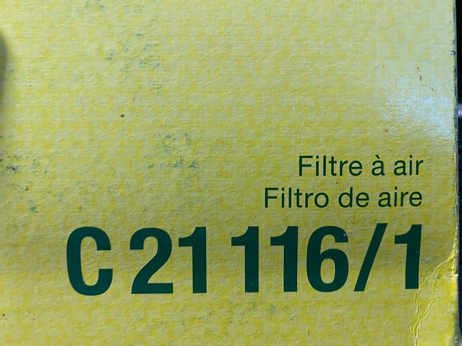 MANN C21116/1 Air Filter fits Citroen Peugeot