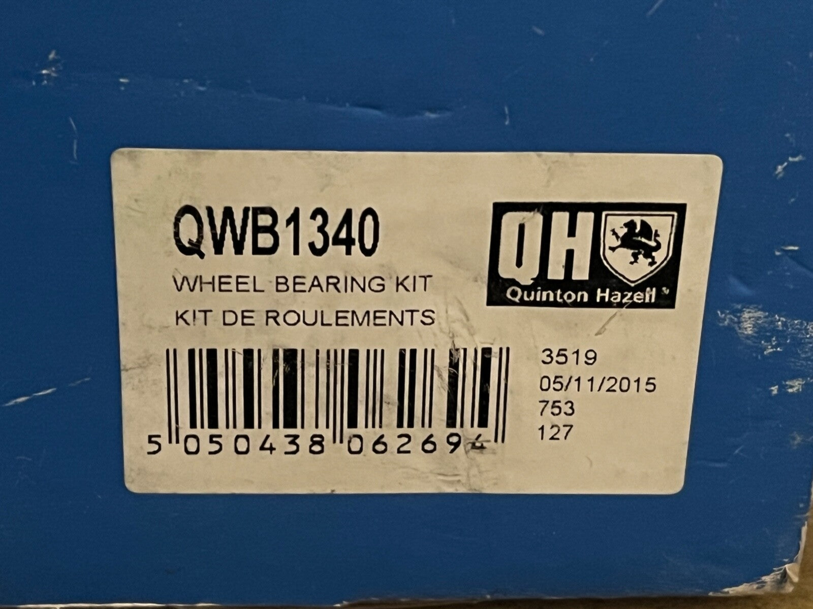 QH QWB1340 Wheel Bearing fits Vauxhall Fiat SAAB Opel Cadillac