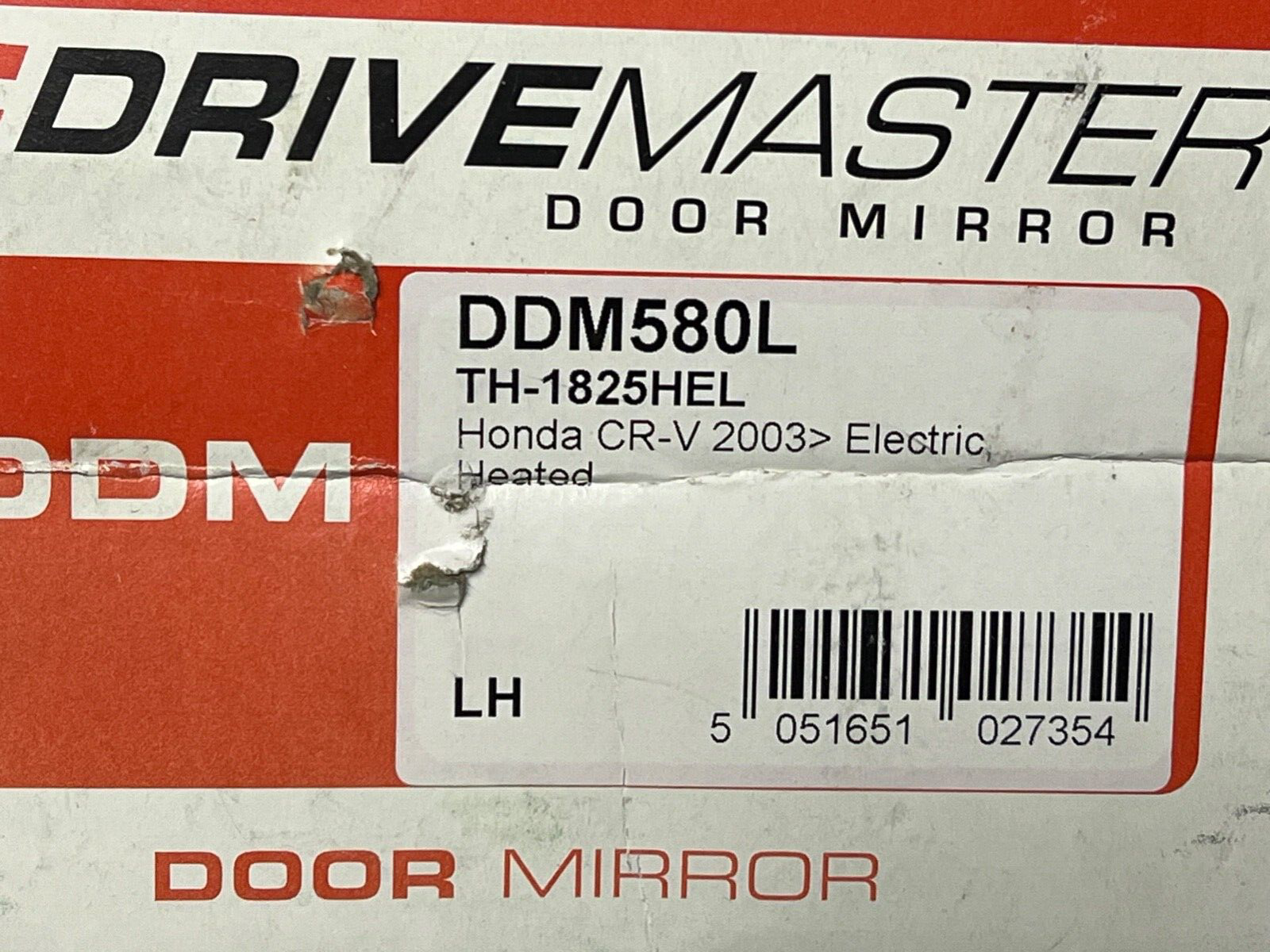 Drivemaster DDM580L Near Side Wing Mirror fits Honda CR-V 2003-onwards Heated