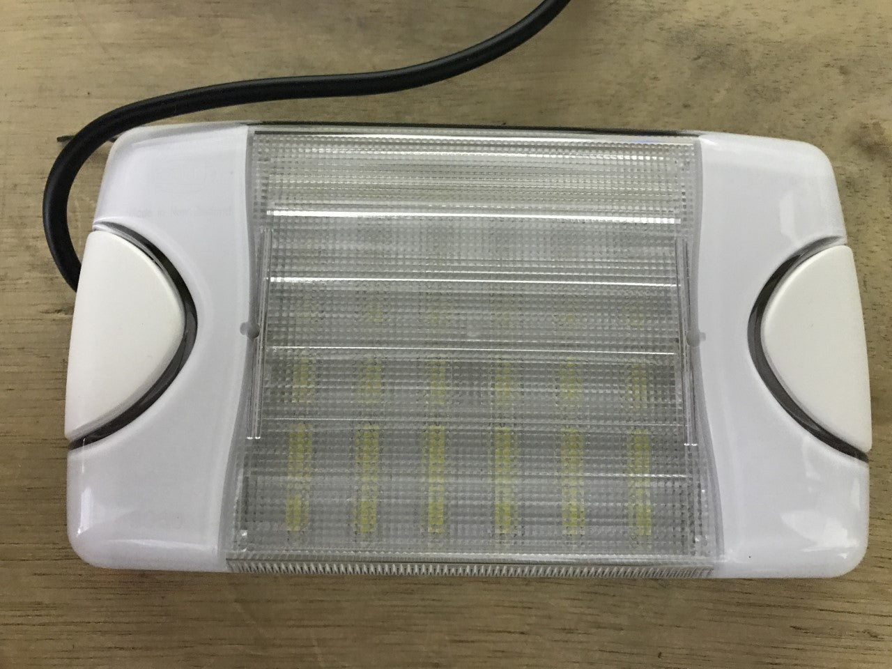 Hella Rear Interior Light 9-33V DC DuraLed White Light Clear Lens 2JA959037511