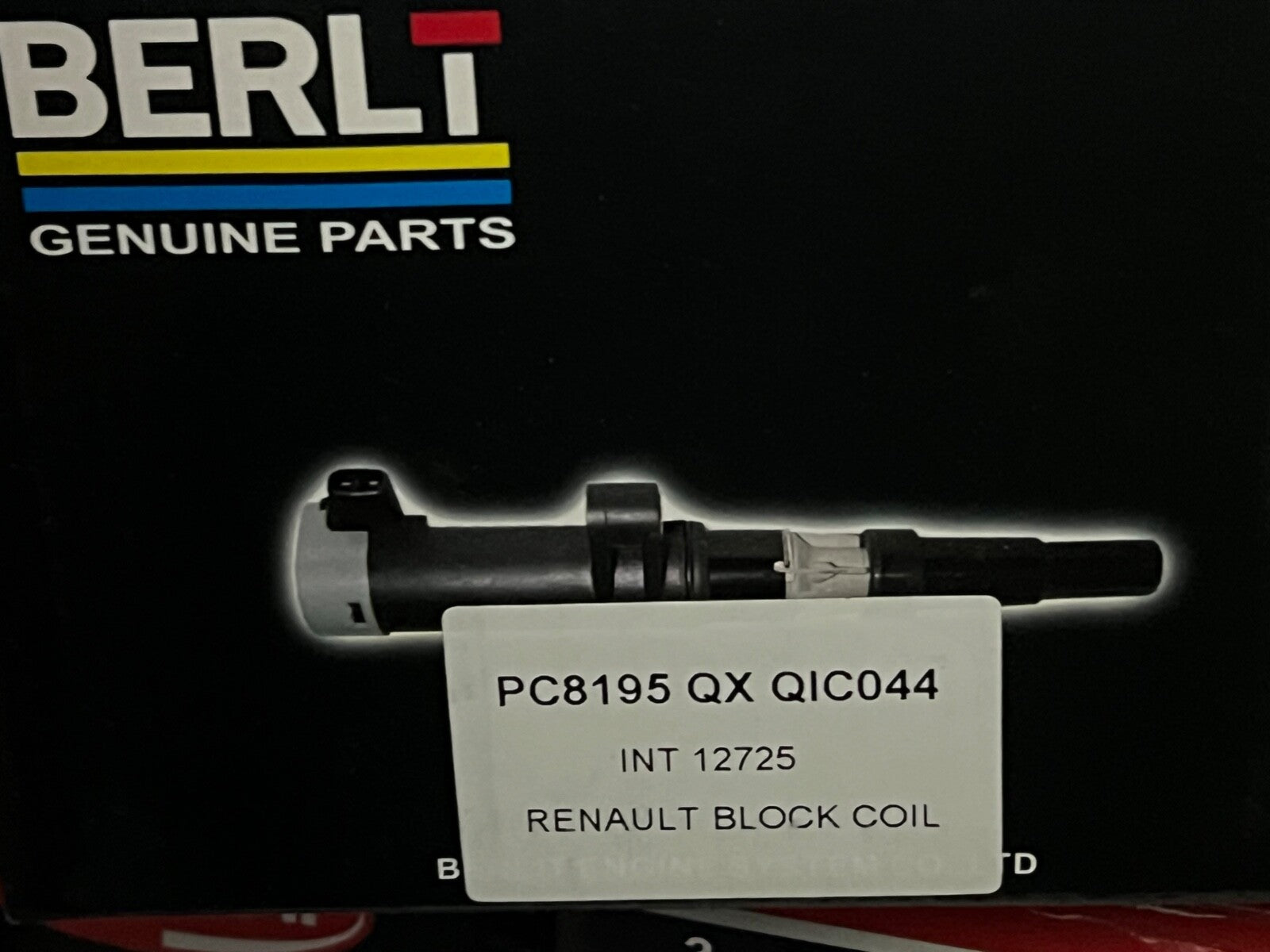 Berlt Ignition Block Coil Leads PC8195 fits Renault Twingo Clio Kangoo