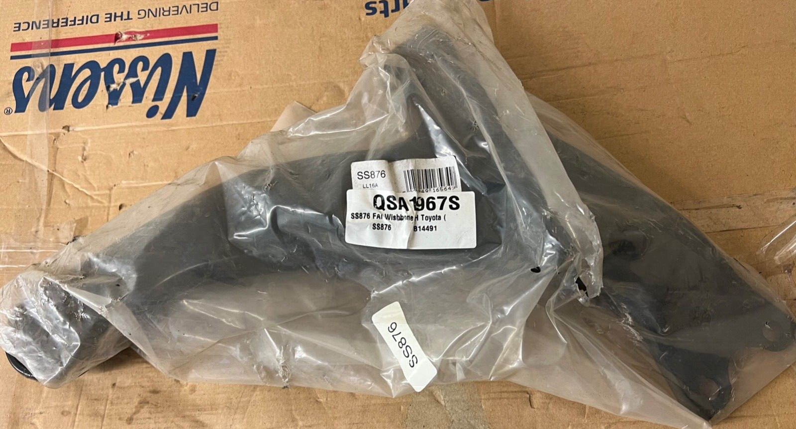 FAI SS876 Front Off Side Right Hand Track Control Arm fits Toyota Corolla