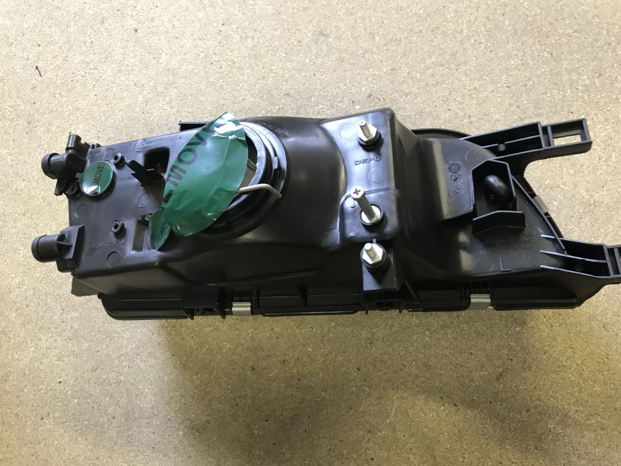 Headlight Lamp Near Side Left Hair Nissan Almera N15 1996-2000 215-1168L-RD-EM