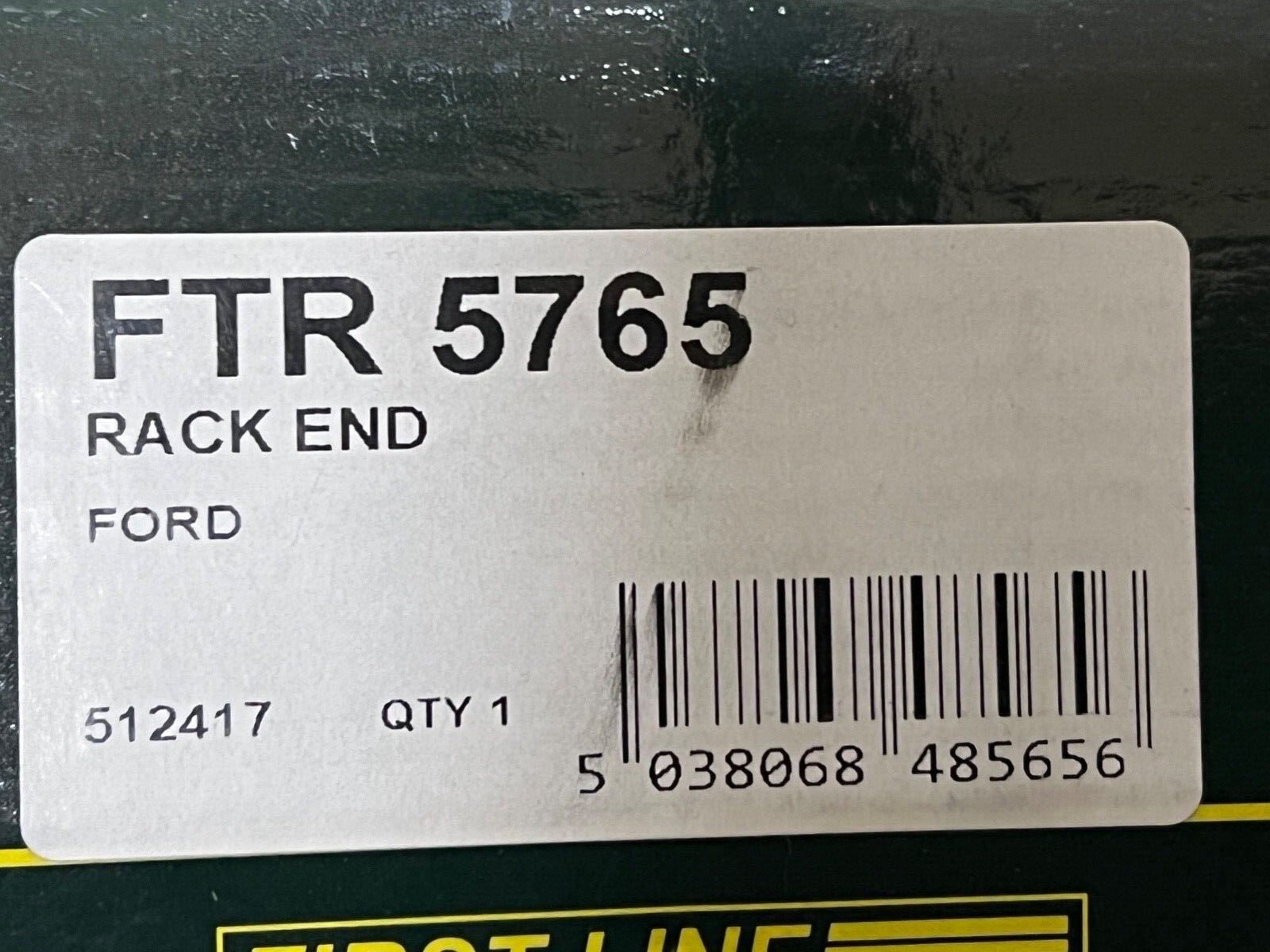 First Line FTR5765 Inner Tie Rod Inner Rack End fits Ford