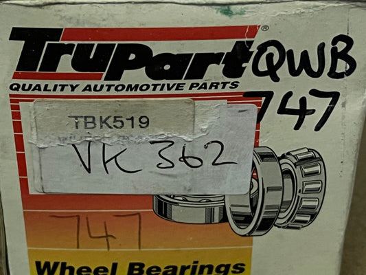 Trupart TBK519 Wheel Bearing Kit fits Mitsubishi L200 L300 Pajero