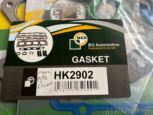 BG Automotive HK2902 Head Gasket Set fits Mercedes A Class B Class 1.5 1.7