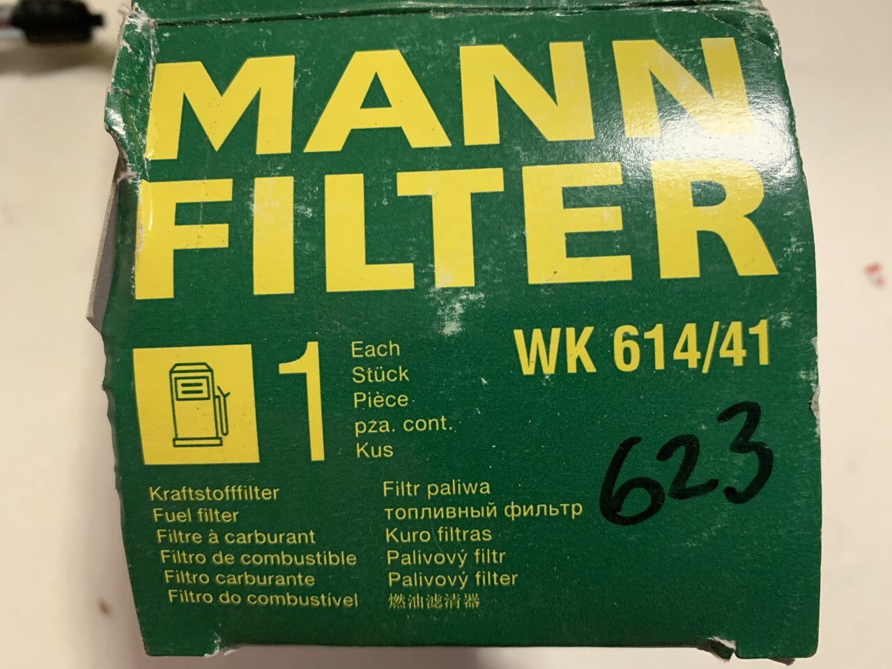 MANN WK614/41 Fuel Filter