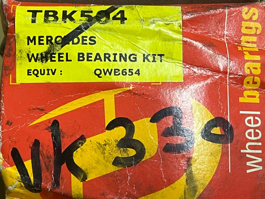 Trupart TBK504 QWB654 Front Wheel Bearing Kit fits Mercedes