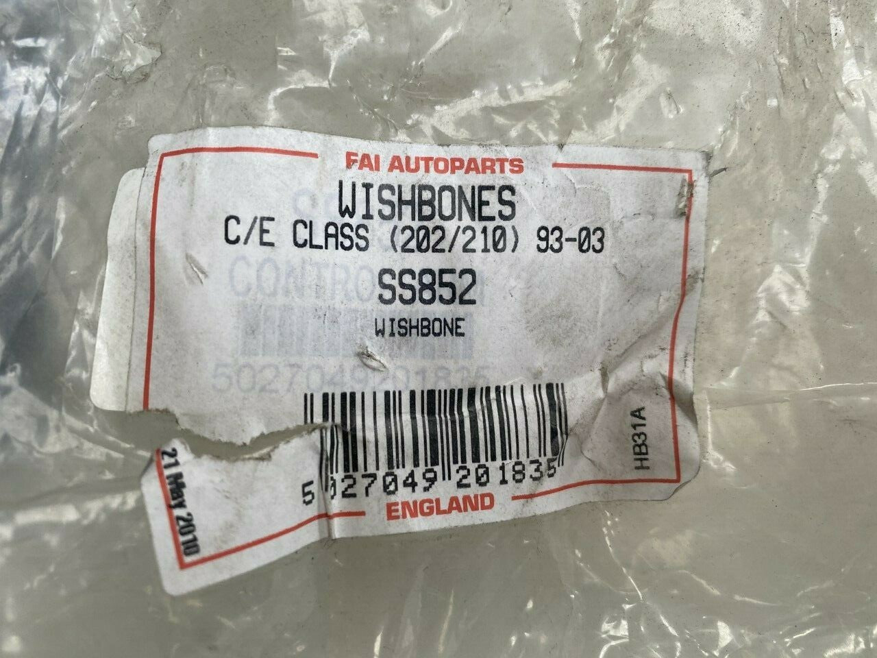 FAI SS852 Track Control Arm fits Mercedes