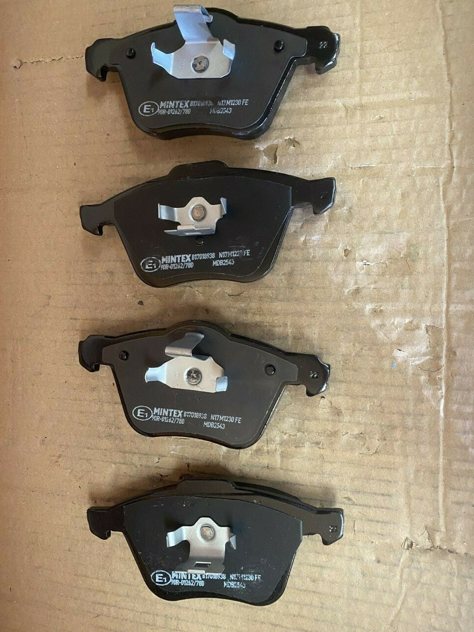 Mintex MDB2543 Rear Brake Pad Set fits Volvo