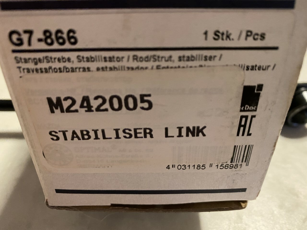 Optimal G7-866 M242005 Stabilizer Link Drop Link Arm fits Mazda