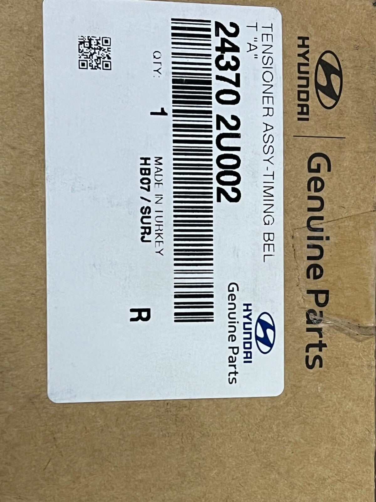 Genuine Hyundai Kia 243702U002 Timing Belt Tensioner Xceed Cerato i30 i40 Kona